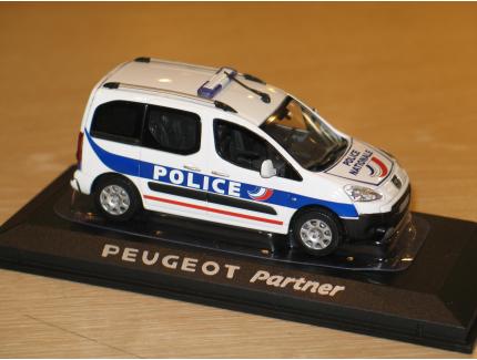 PEUGEOT PARTNER 2010 POLICE NOREV 1/43°