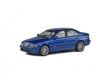 BMW E39 M5 BLEU MARINE 2003 SOLIDO 1/43°