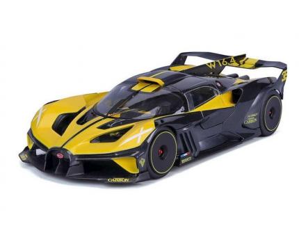 BUGATTI BOLIDE 2021 YELLOW BURAGO 1/18°