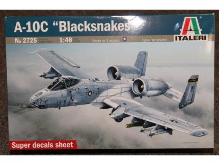 THUNDERBOLTS A-10C BLACKSNAKES 2013 REVELL 1/48°