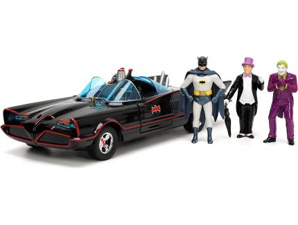 Batmobile Deluxe avec Figurines - Jada 1/24