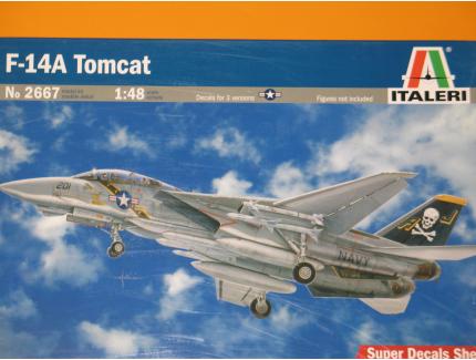 GRUMMAN F-14A TOMCAT 1970 ITALERI 1/48*