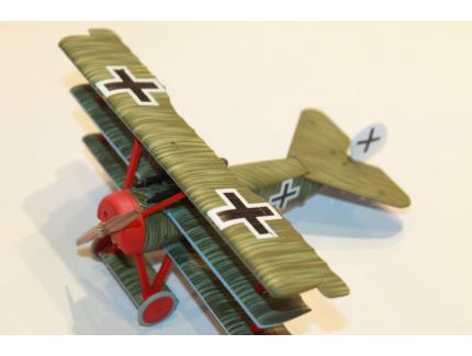 FOKKER DR I TRIPLANE DEATH OF THE RED BARON CORGI 1/48°