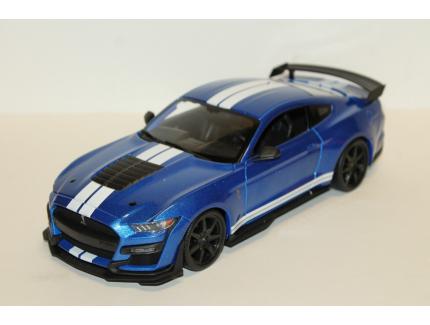 FORD MUSTANG SHELBY GT500 BLEU 2020 MAISTO 1/18°