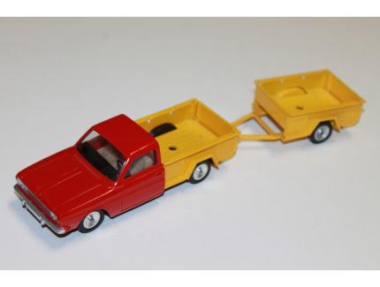 FORD TAUNUS PICK UP+REMORQUE SOLIDO 1/32°