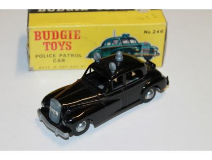 POLICE PATROL CAR BUDGIE TOYS 1/43°