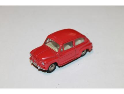 FIAT 600 ROUGE DINKY TOYS 1/43°