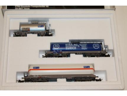 COFFRET MARKLIN N°4797 3 WAGONS CITERNE HO