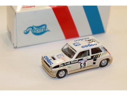 RENAULT 5 TURBO TOUR DE CORSE 1982 SOLIDO 1/43