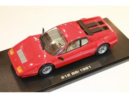 FERRARI 512 BBi 1981 ROUGE KK SCALES 1/18