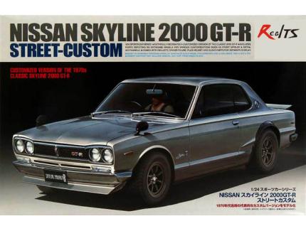 NISSAN SKYLINE 2000 GTR STREET CUSTOM TAMIYA 1/24°