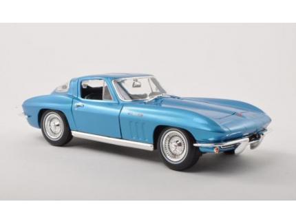 CHEVROLET CORVETTE BLEU 1965 MAISTO 1/18°