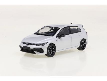 VW GOLF 8 R  WHITE 2022 SOLIDO 1/43°