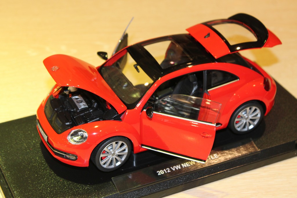 VW BEETLE 2013 WELLY 1/18°