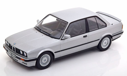 BMW 325I M-PAKET 1 1987 GRISE KK SCALE 1/18°