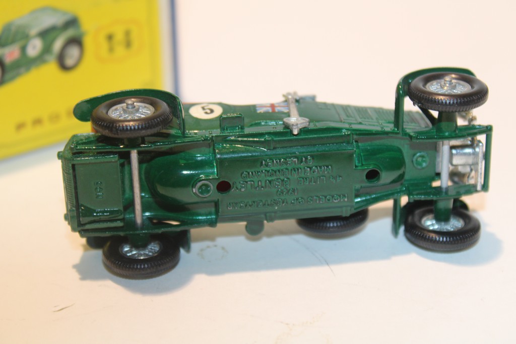 BENTLEY BLOWER 4.5 LITRE VERT 1929 MATCHBOX 1/43°