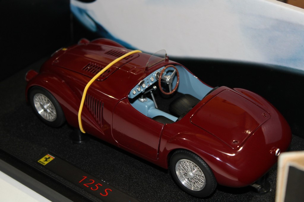 FERRARI 125S ELITE HOTWHEELS 1/18°