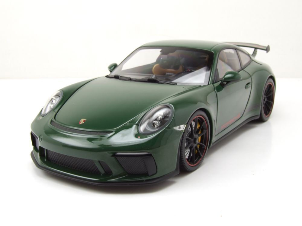 PORSCHE 911 GT3 2018 VERTE MINICHAMPS 1/18°