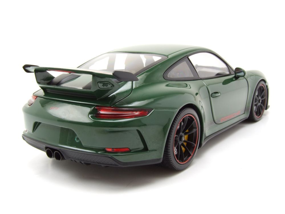 PORSCHE 911 GT3 2018 VERTE MINICHAMPS 1/18°