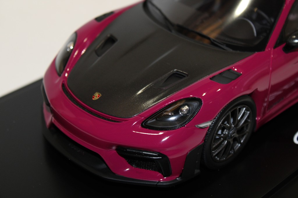 Porsche 718 Cayman GT4 RS 2022 RUBY - SPARK 1/18