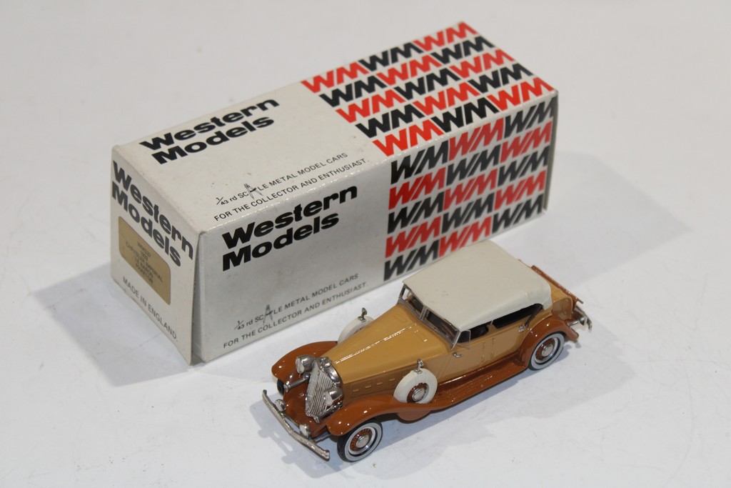 CHRYSLER IMPERIAL LE BARON PHAETON 1933 WESTERN MODELS 1/43°