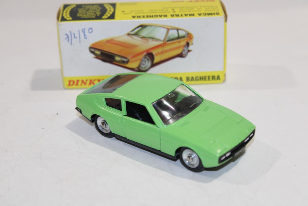 SIMCA MATRA BAGHEERA VERT 1973 DINKY TOYS 1/43°