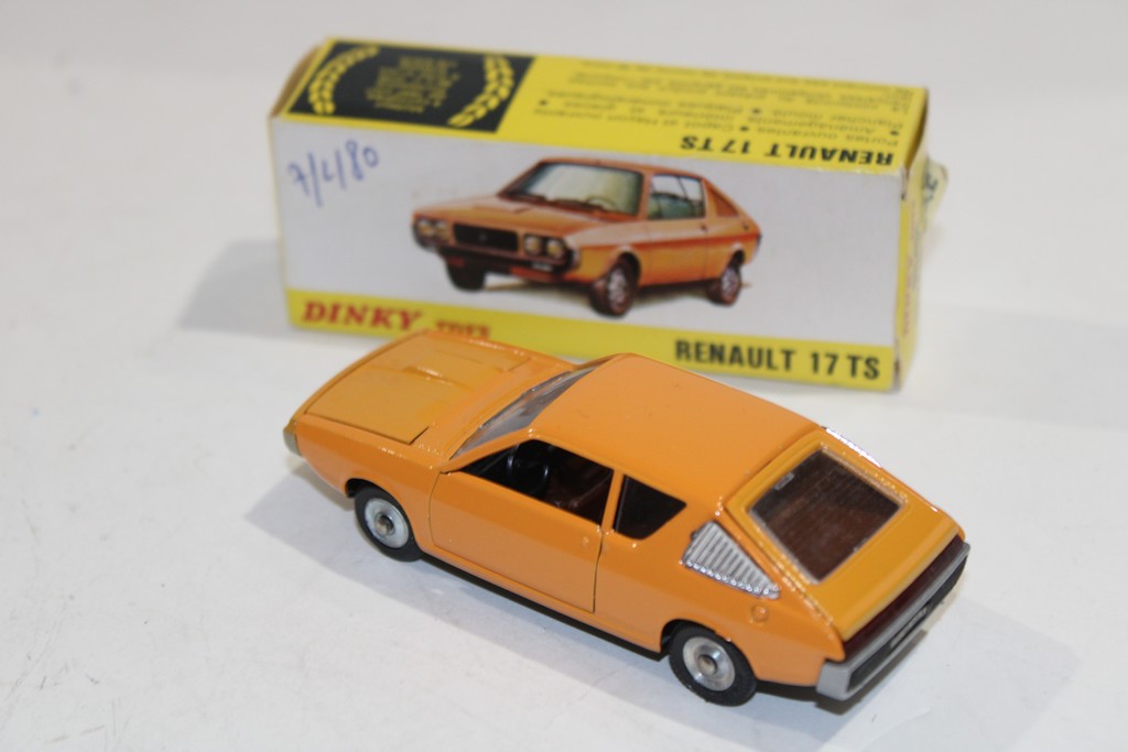 RENAULT 17 TS ORANGE 1970 DINKY TOYS 1/43°