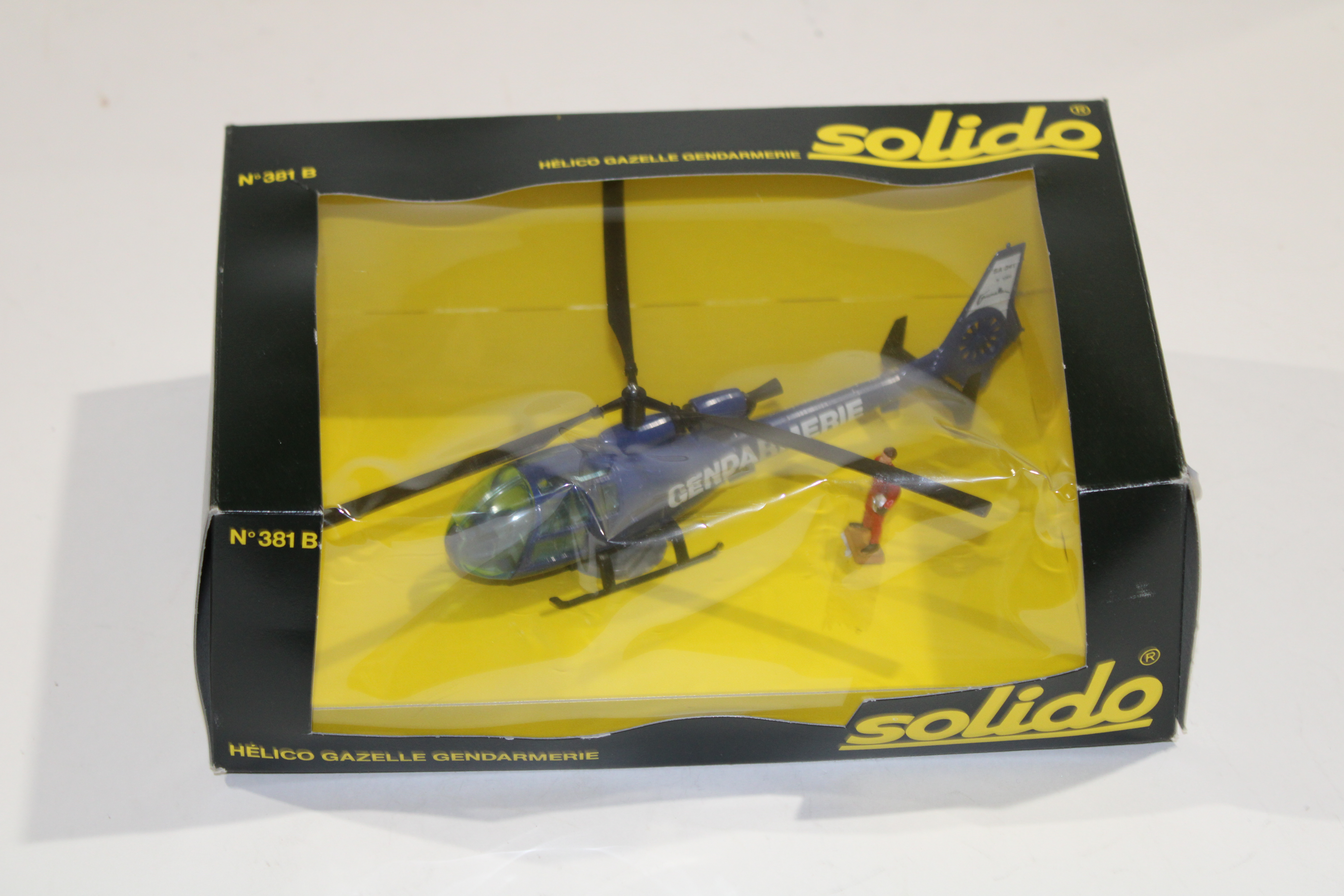 HELICO GAZELLE GENDARMERIE SOLIDO 1/50°1