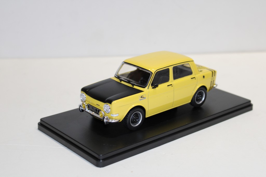 SIMCA 1000 RALLYE 2 1970 WHITE BOX 1/24°