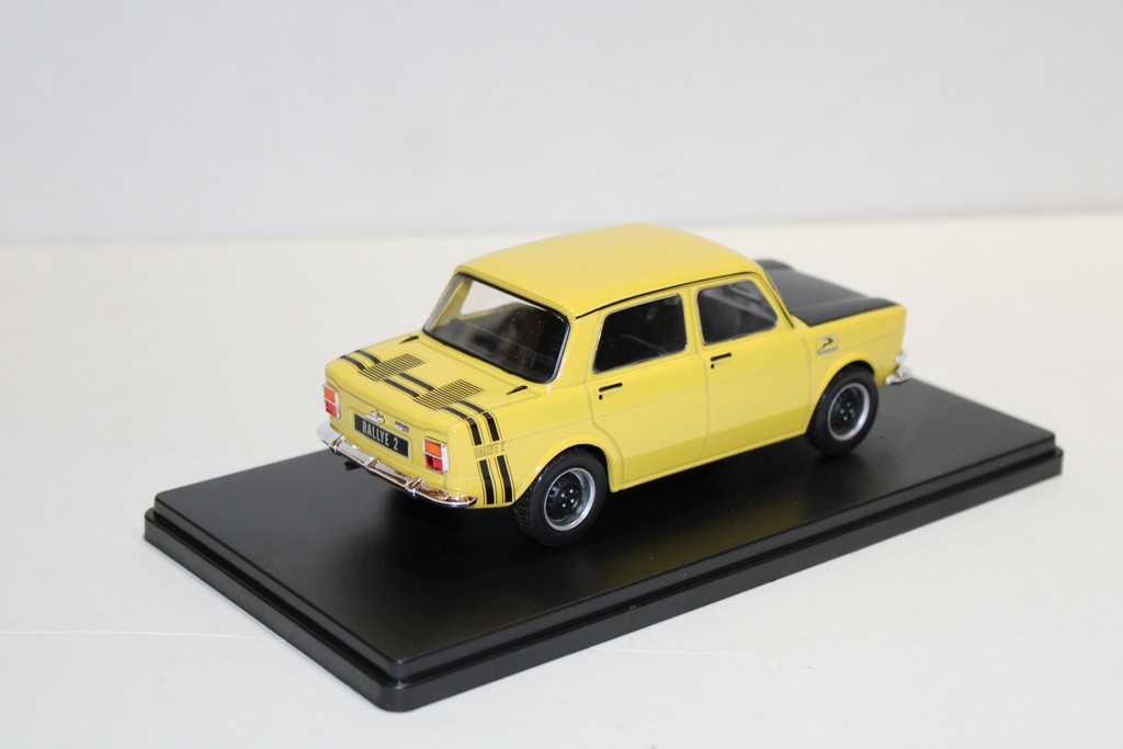 SIMCA 1000 RALLYE 2 1970 WHITE BOX 1/24°