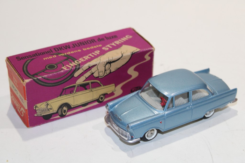 AUTO-UNION DKW JUNIOR BLEU 1959 TEKNO 1/43°