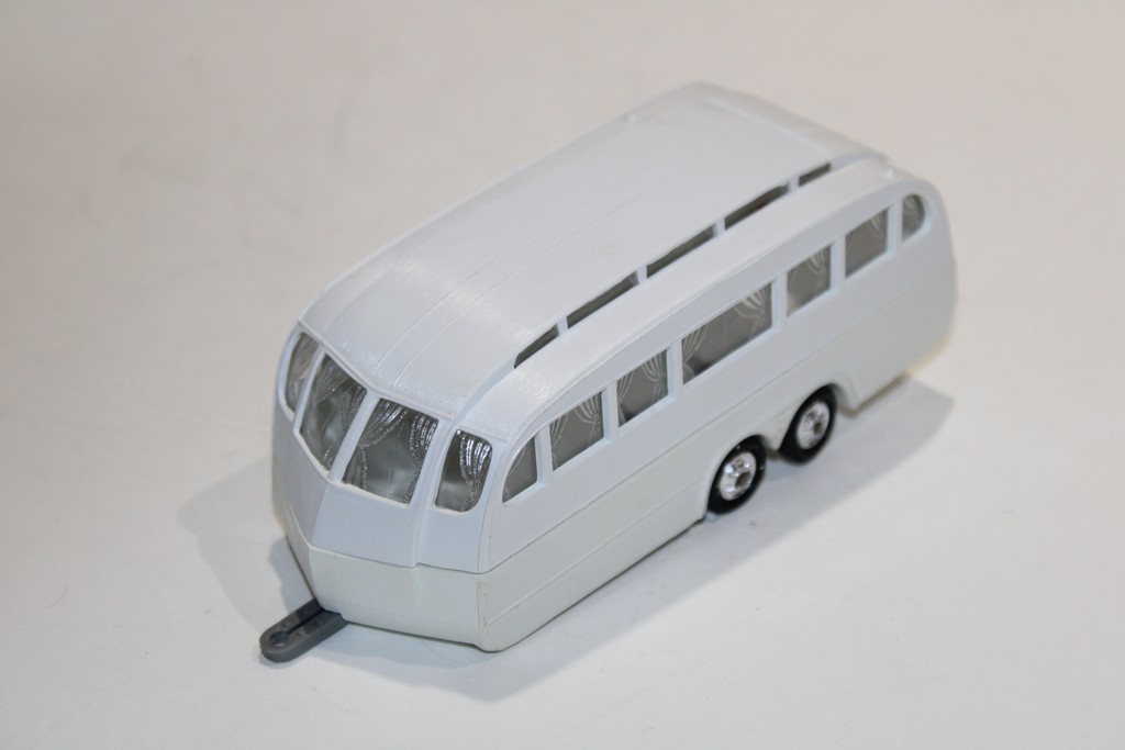 CARAVANE HENON BLANC 1960 NOREV 1/43°