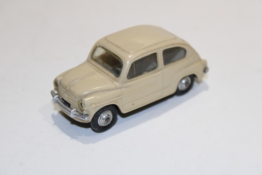 FIAT 600 BEIGE 1965 NOREV 1/43°