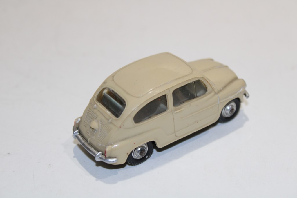 FIAT 600 BEIGE 1965 NOREV 1/43°