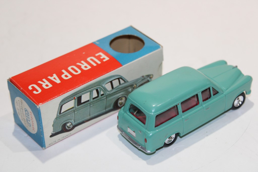 PEUGEOT 403 COMMERCIALE TURQUOISE 1955 CIJ 1/43°