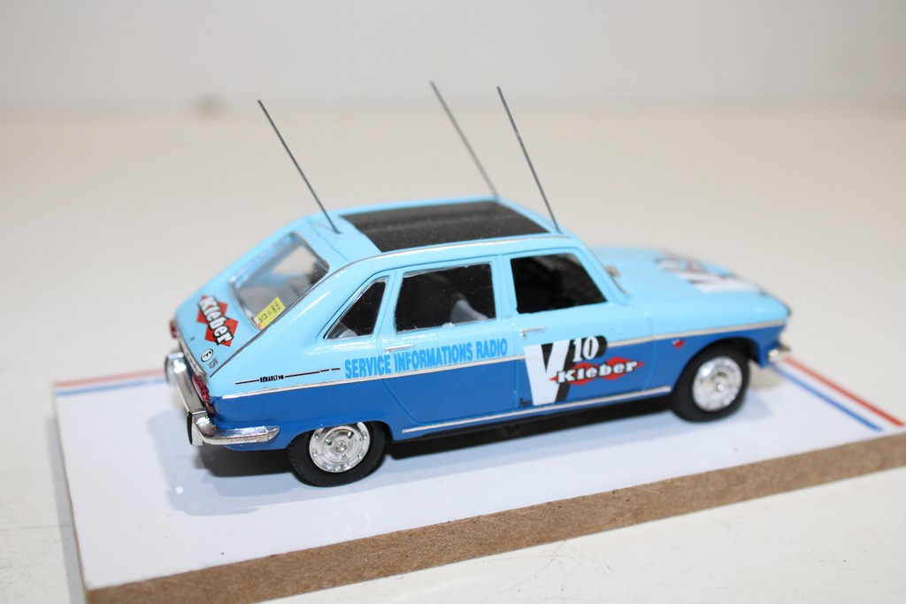 RENAULT 16 TS KLEBER TOUR DE FRANCE 1971 - AUTORECLAME 1/43