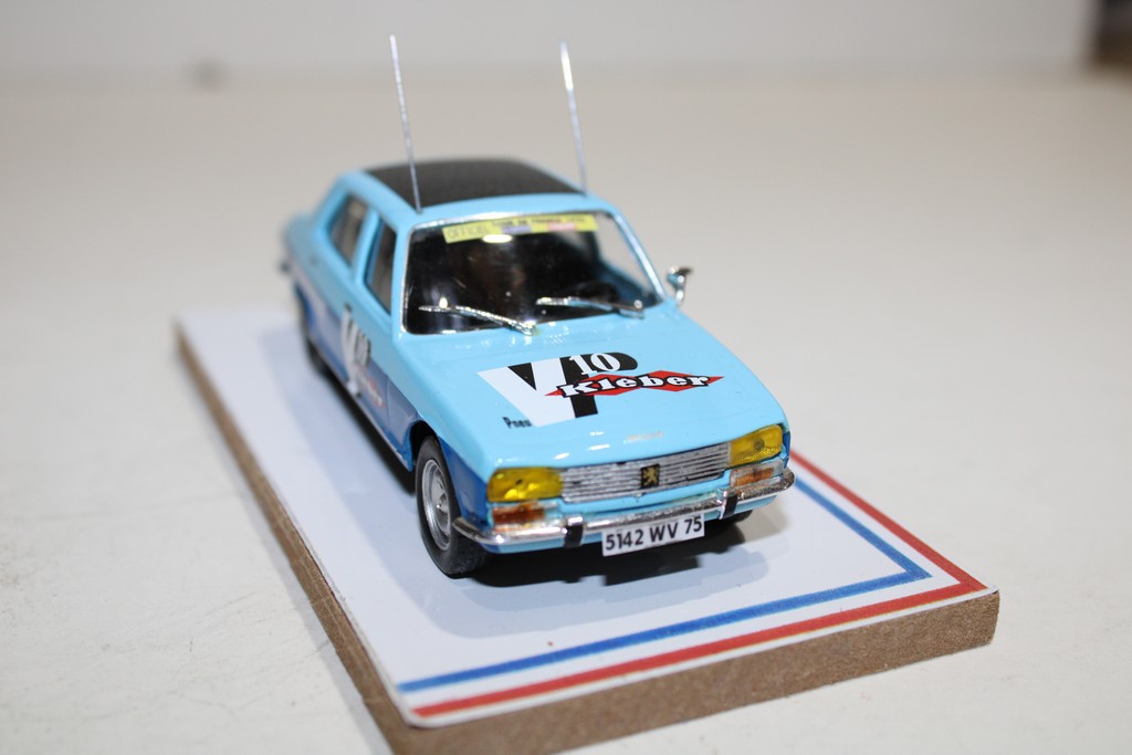 PEUGEOT 504 KLEBER TOUR DE FRANCE 1970 - AUTORECLAME 1/43