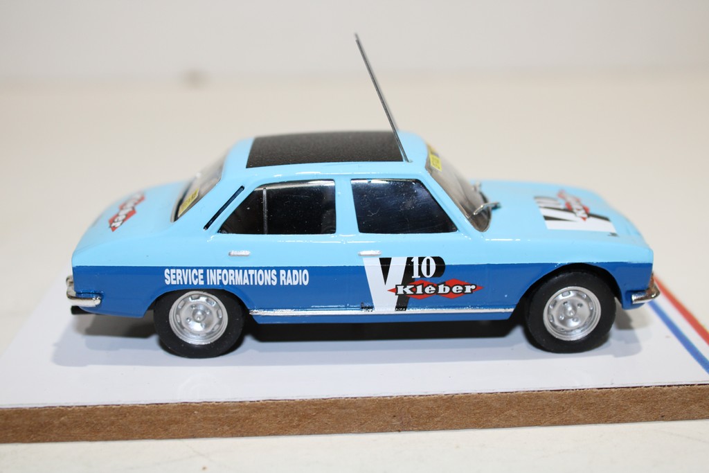 PEUGEOT 504 KLEBER TOUR DE FRANCE 1970 - AUTORECLAME 1/43