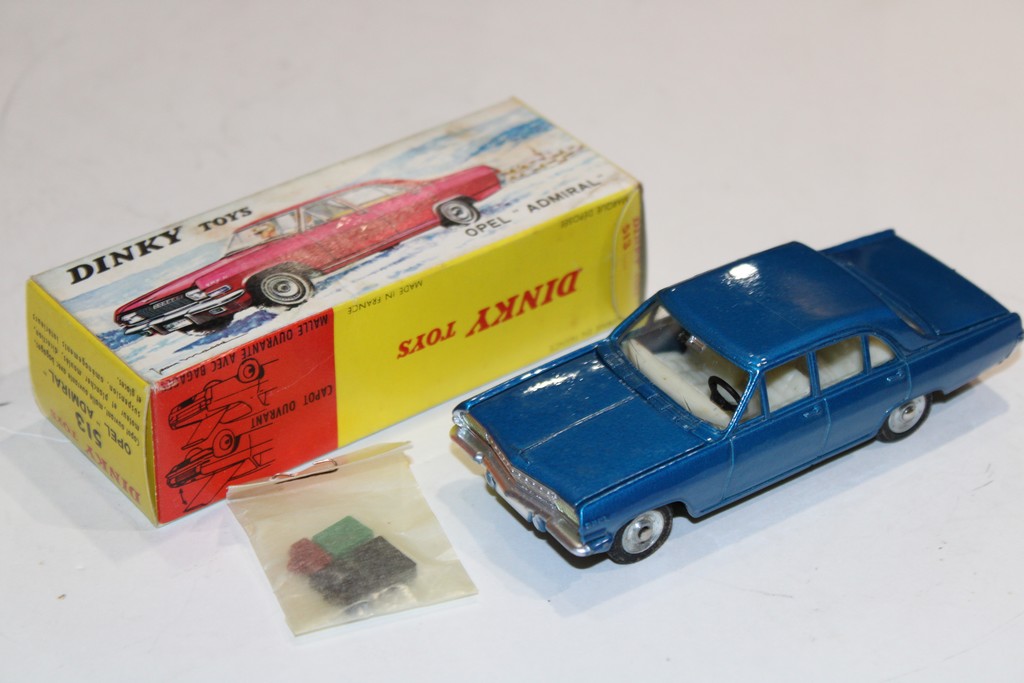 OPEL ADMIRAL BLEU 1966 DINKY TOYS 1/43°