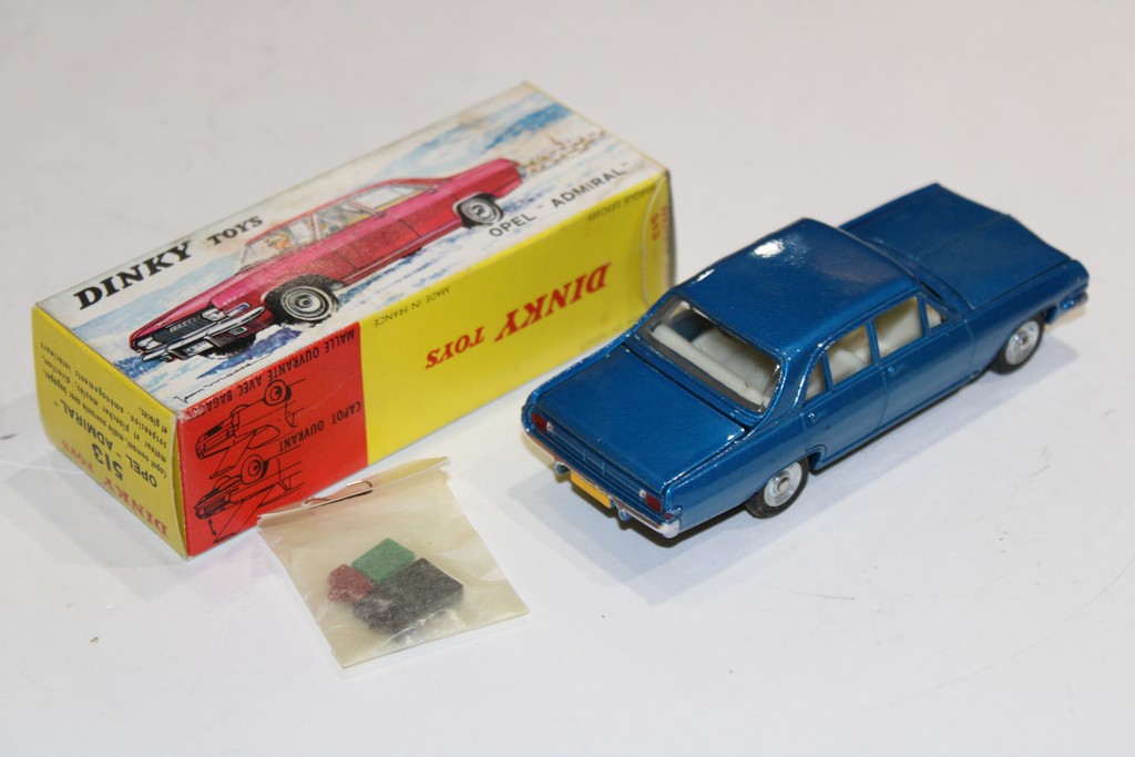 OPEL ADMIRAL BLEU 1966 DINKY TOYS 1/43°