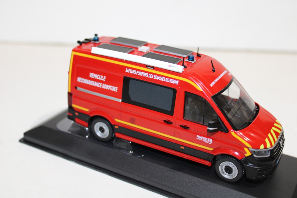 VOLKSWAGEN CRAFTER L2H2 LANERY VRR SDIS "13 - BOUCHES-DU-RHONE" - ODEON 1/43