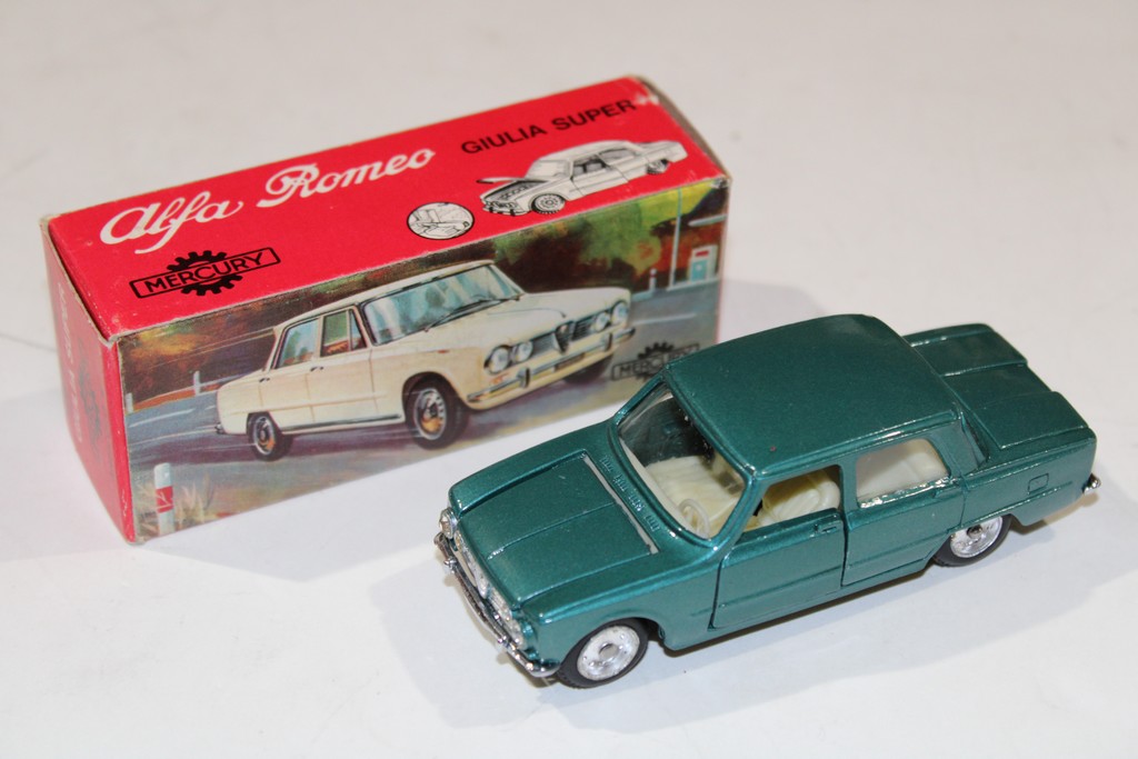 ALFA ROMEO GIULIA SUPER VERT 1965 MERCURY 1/43°