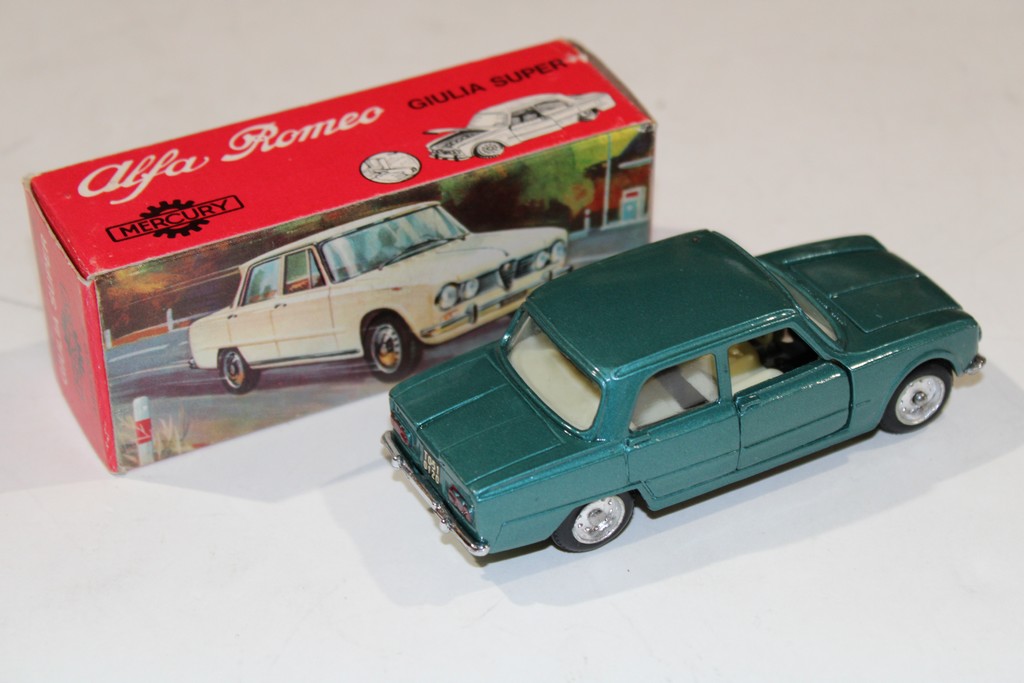 ALFA ROMEO GIULIA SUPER VERT 1965 MERCURY 1/43°