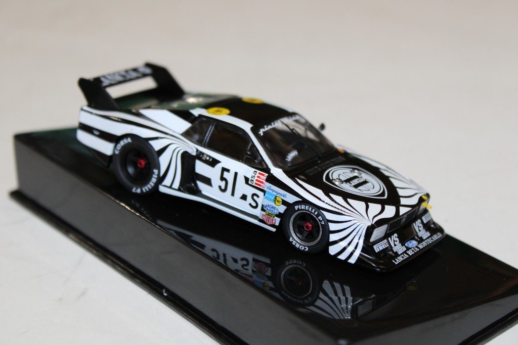 LANCIA BETA MONTECARLO TURBO N°51 6H SILVERSTONE 1979 IXO 1/43°