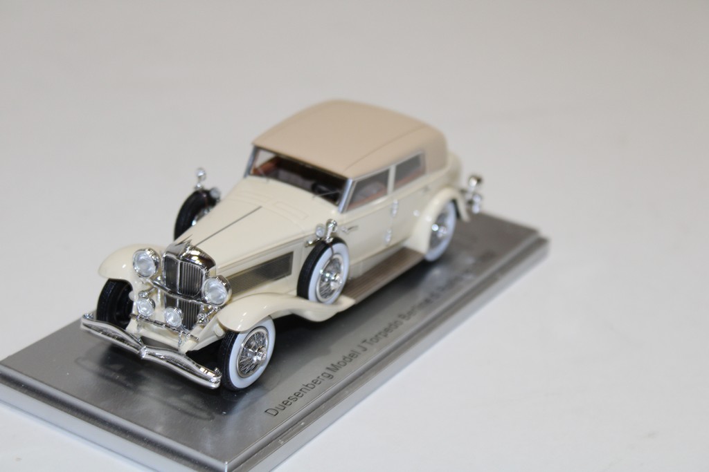 DUESENBERG MODEL J TORPEDO BERLINE DI ROLLSTON 1932 KESS 1/43°