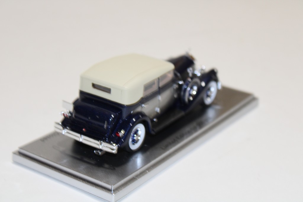 PIERCE-ARROW 1242 CONVERTIBLE SEDAN LE BARON 1933 CLOSED KESS 1/43°