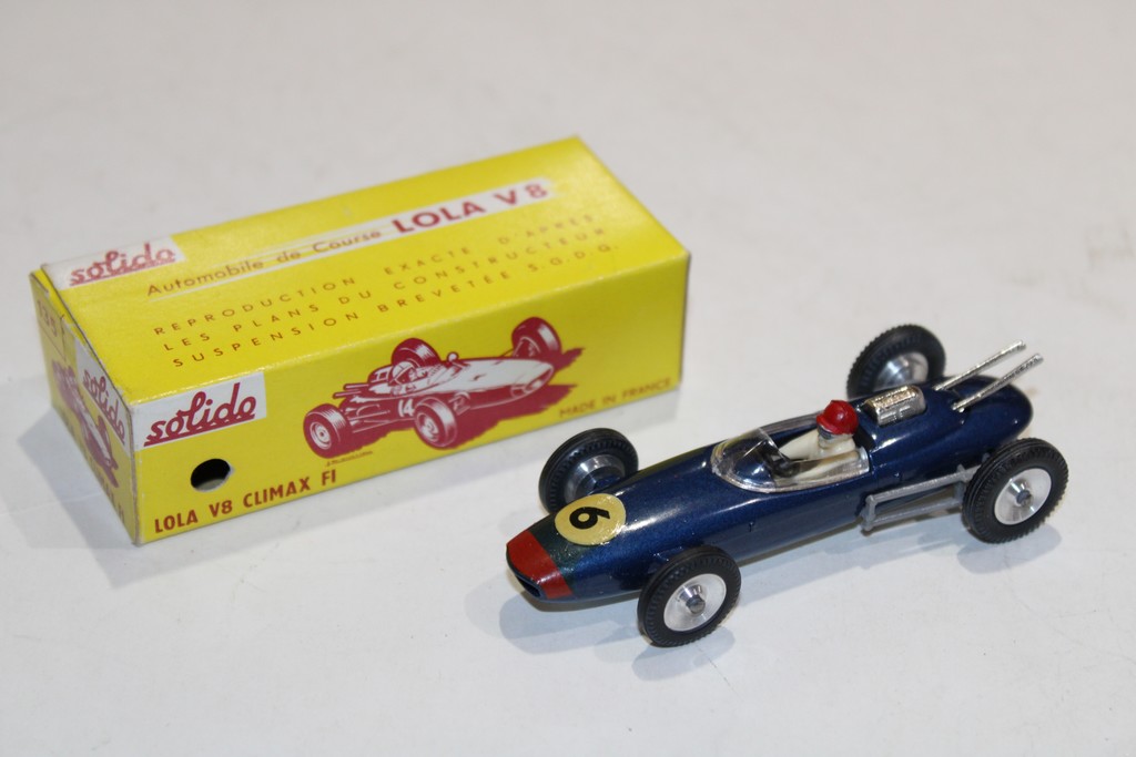 LOLA V8 CLIMAX F1 1962 SOLIDO 1/43°