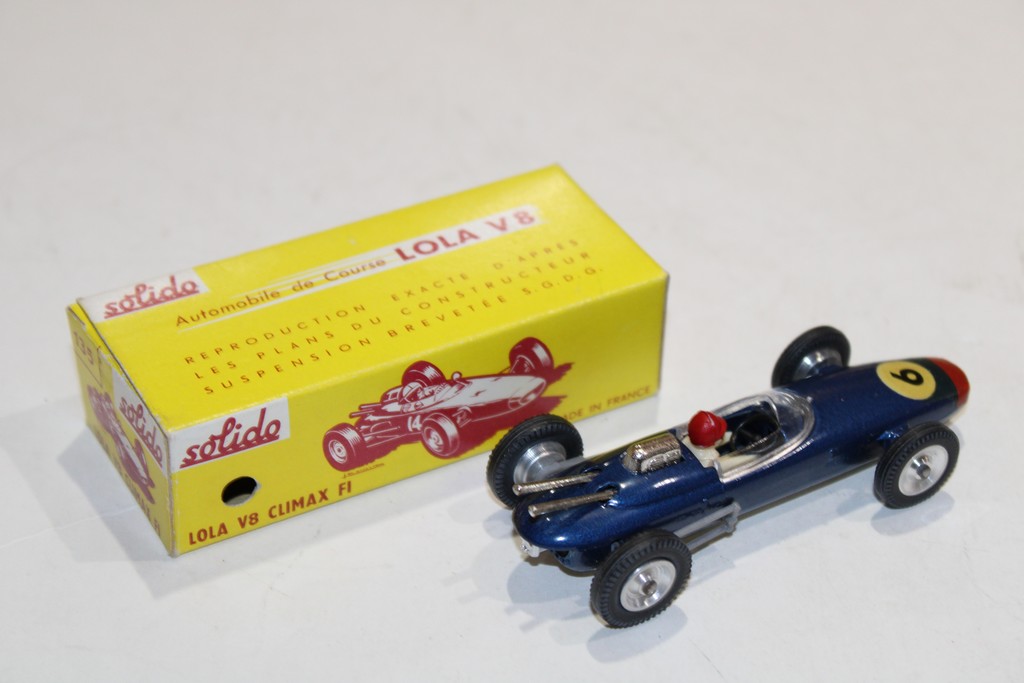 LOLA V8 CLIMAX F1 1962 SOLIDO 1/43°