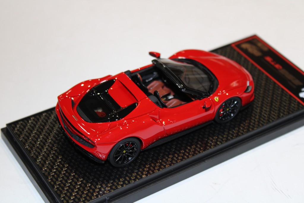 FERRARI 296 GTS SPIDER ROSSO CORSA 322 BBR 1/43°