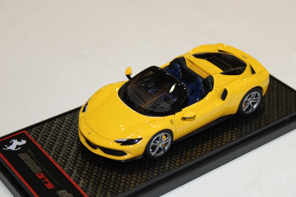 FERRARI 296 GTS SPIDER GIALLO MODENA BBR 1/43°